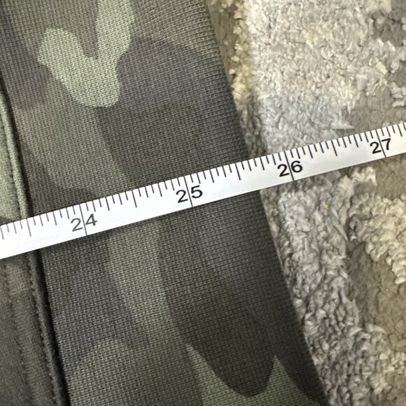 Lululemon All Yours Crew Fleece Pullover Sweatshirt Womens Sz 4 Green Camouflage - Picture 5 of 6